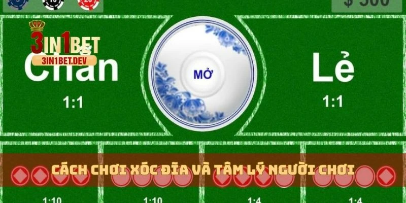 Cách Chơi Xóc Đĩa – Bí Quyết Giành Thắng Lớn Cho Mỗi Lần 3 Cách chơi xóc đĩa và tâm lý người chơi