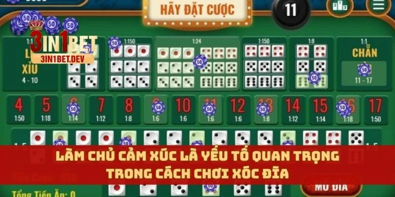 Cách Chơi Xóc Đĩa – Bí Quyết Giành Thắng Lớn Cho Mỗi Lần 4 Làm chủ cảm xúc là yếu tố quan trọng trong cách chơi xóc đĩa