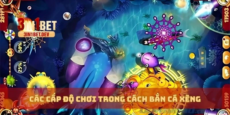 Cách Bắn Cá Xèng – Mẹo Hay Để Giành Thắng Lớn Trong Game 4 Các cấp độ chơi trong cách bắn cá xèng