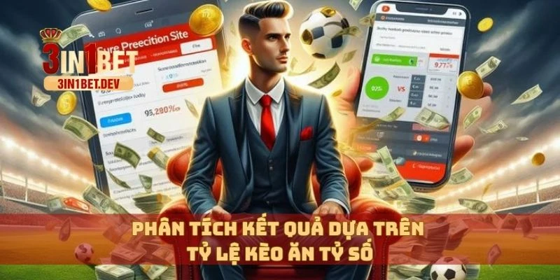 Kèo Ăn Tỷ Số – Giải Mã Cách Chơi Và Chiến Lược Hiệu Quả 3 Phân tích kết quả dựa trên tỷ lệ kèo ăn tỷ số